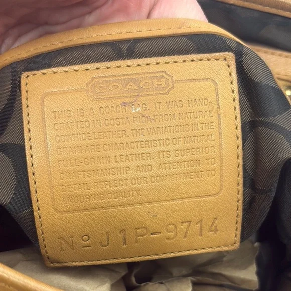 Vintage Coach Penelope Paper Bag - Picture 2 of 15